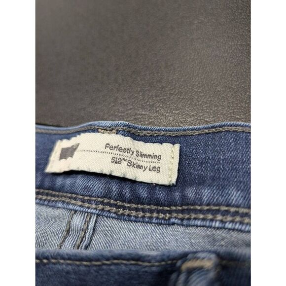 Levi's Vintage Blue Jeans Perfectly Slimming Skinny Leg Women's 29/32 - Picture 6 of 10